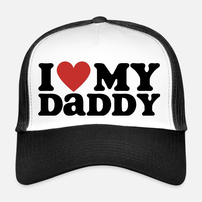 I Love My Daddy Trucker Cap