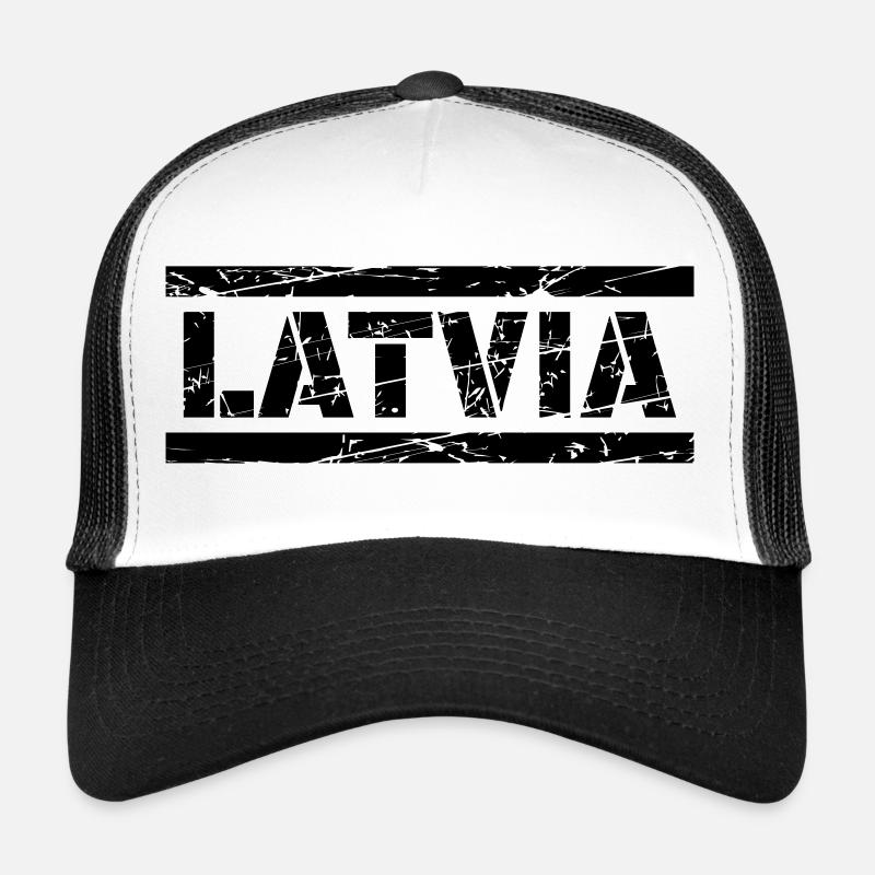 Latvia Trucker Cap