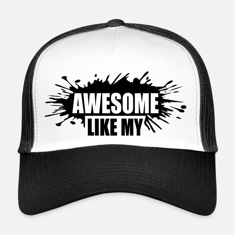 Modèle génial comme mon Casquette trucker 