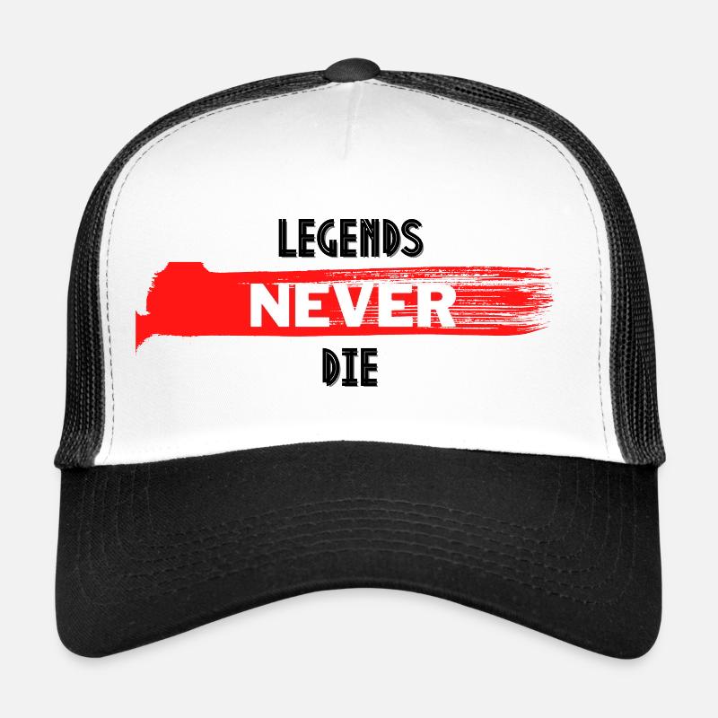 legends never die Trucker Cap