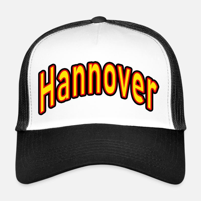 Hannover - Trucker Cap - Weiß/Schwarz