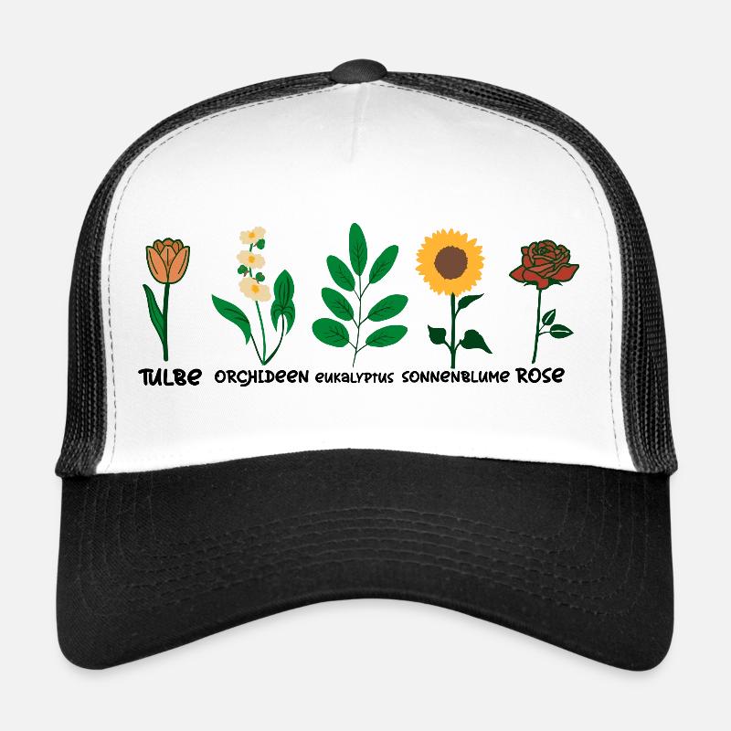 Espèces de fleurs Casquette trucker 