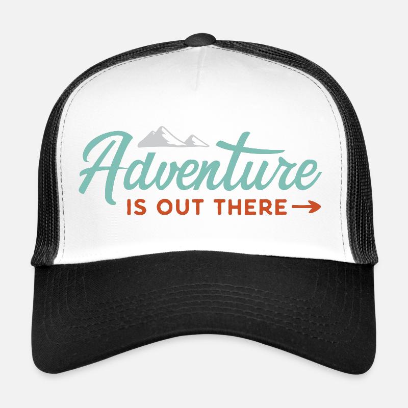 L’aventure est là-bas Casquette trucker 