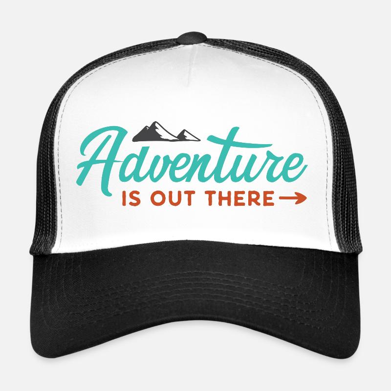 L’aventure est là-bas Casquette trucker 