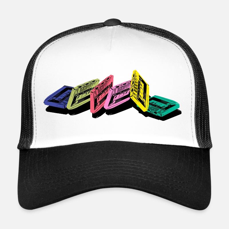 Cassette audio Casquette trucker 