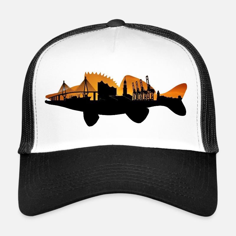 Zander Hamburg - Trucker Cap - Weiß/Schwarz