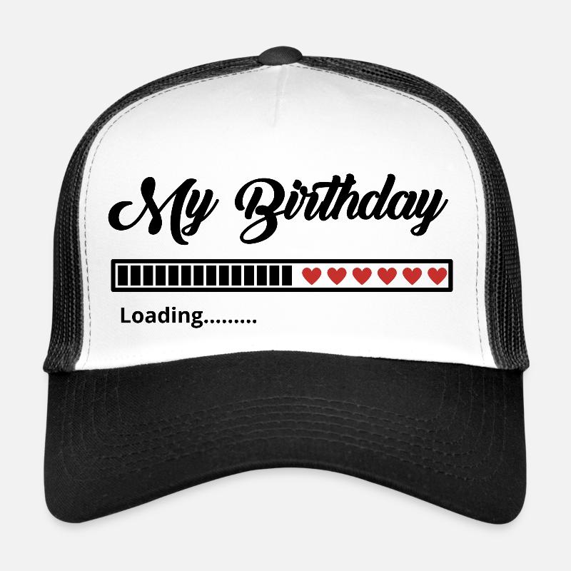 My Birthday loading Casquette trucker 