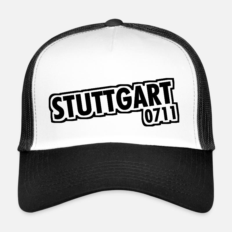 Stuttgart - 0711 - Vorwahl - Baden-Württemberg Trucker Cap