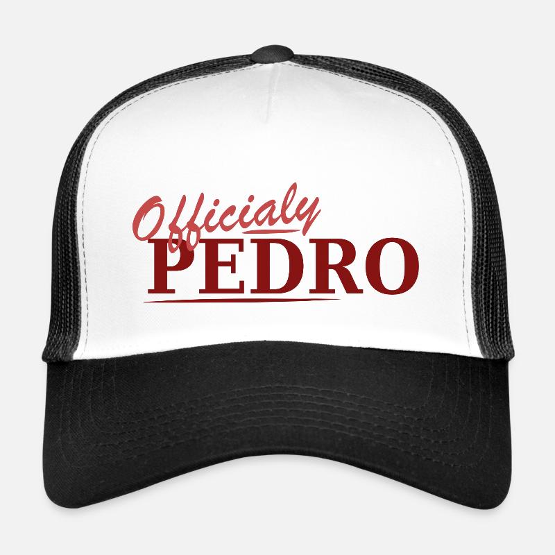 Officialy Pedro - Trucker Cap - white/black