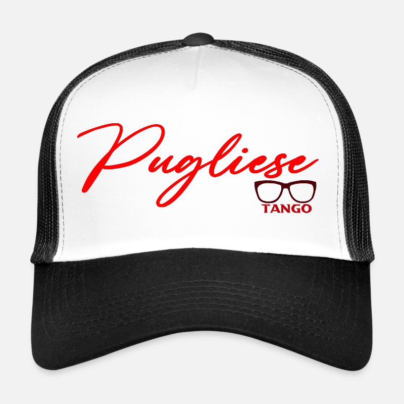 Apuliesischer Tango - Trucker Cap - Weiß/Schwarz