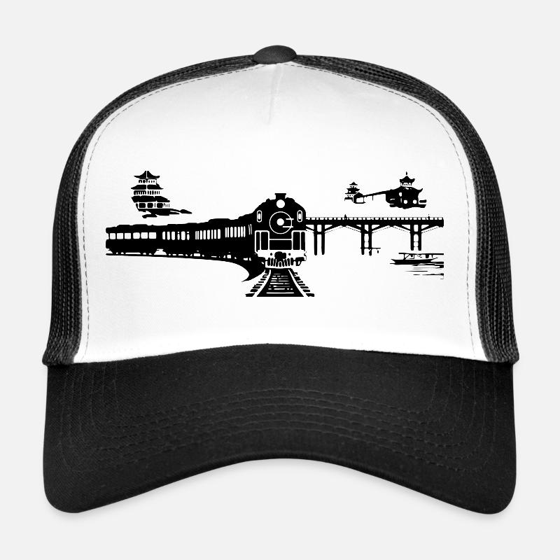 Chemin de fer Casquette trucker 