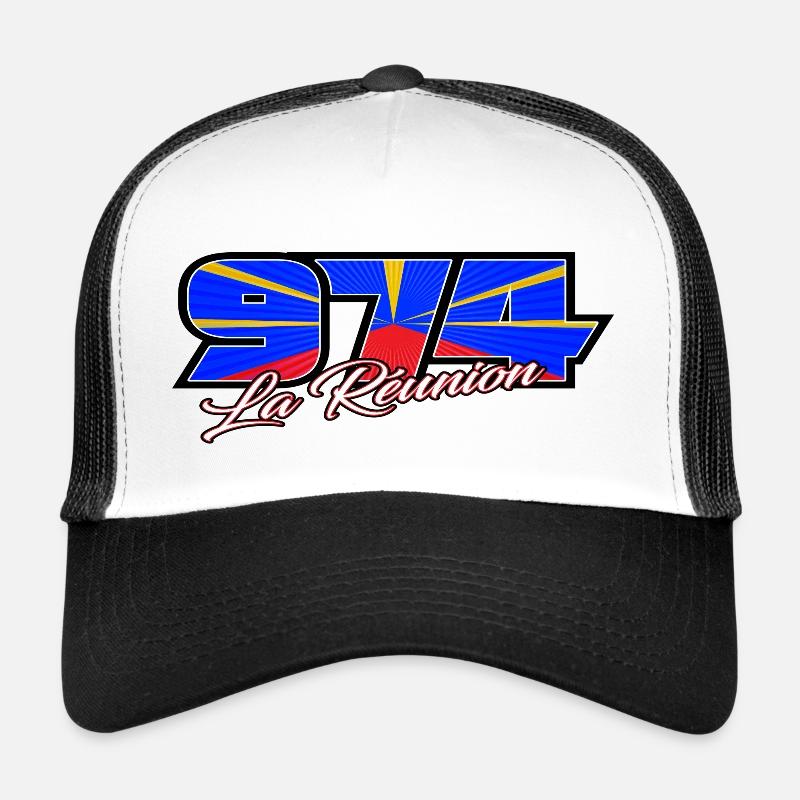 974 La Réunion Mavéli Mod 2X Casquette trucker 
