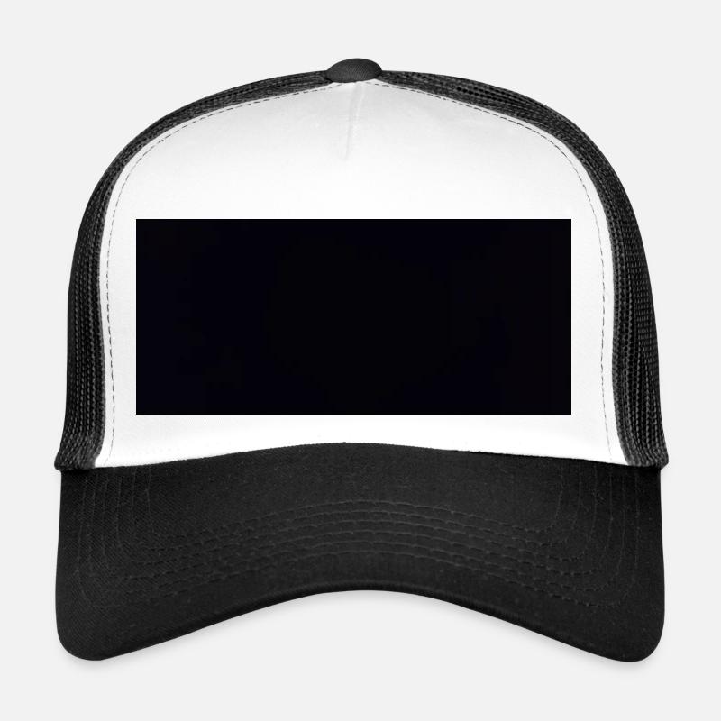 Fetter schwarzer Balken Trucker Cap