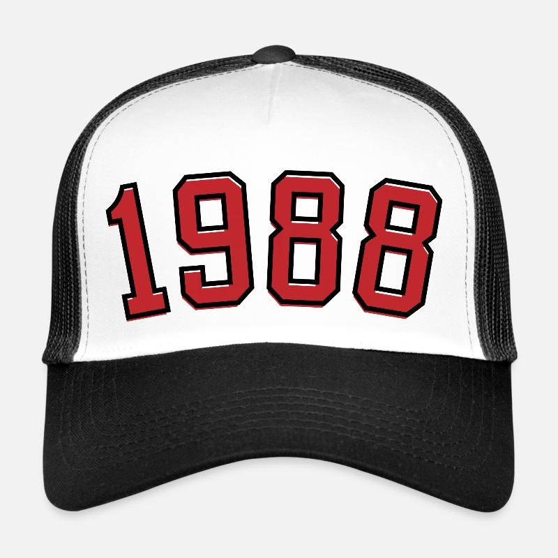 Année de naissance sport 1988 Casquette trucker 