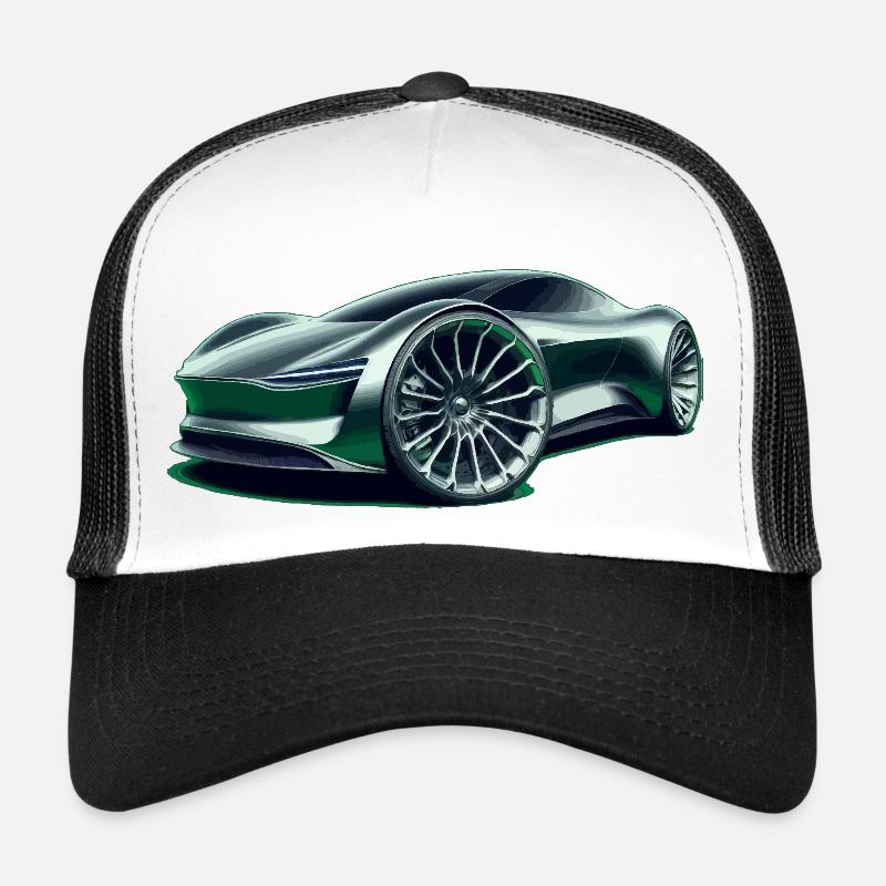 Futuristic super car Trucker Cap