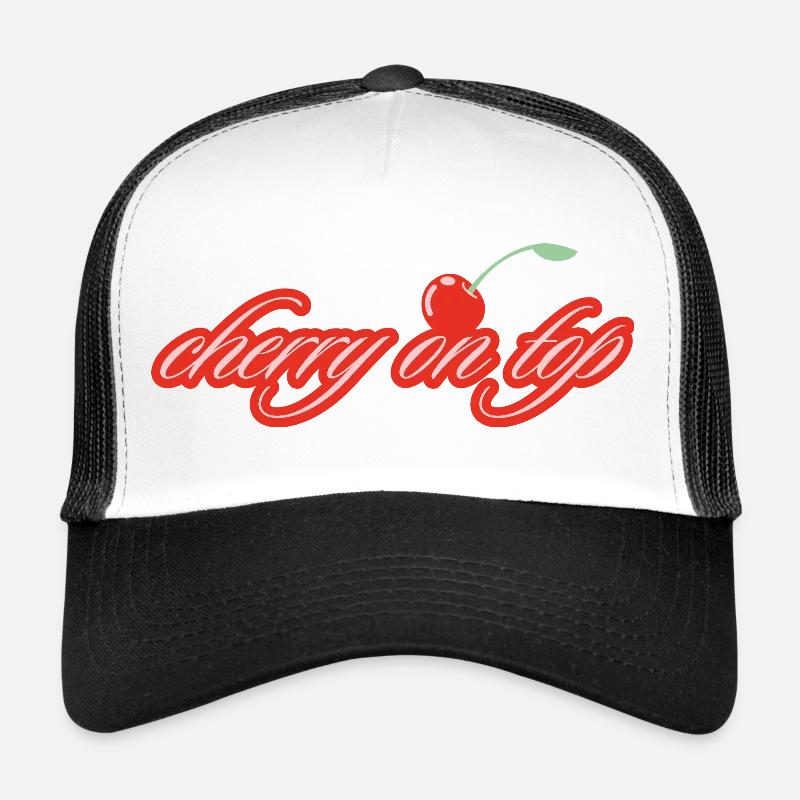 Cherry On Top - Trucker Cap - white/black