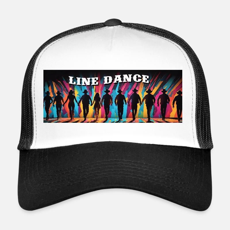Line Dance Gruppe beim Tanzen Trucker Cap