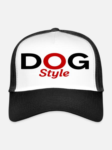 Dogstyle - Trucker Cap - white/black - Front