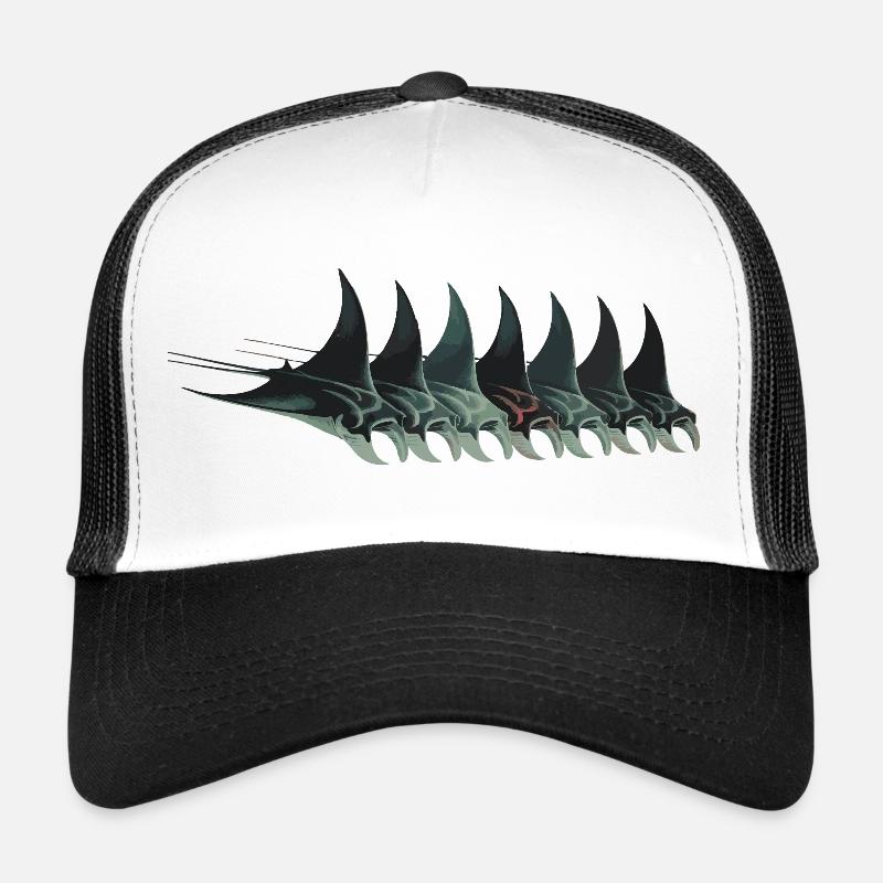 Manta Ray School – Elegant Underwater World Trucker Cap