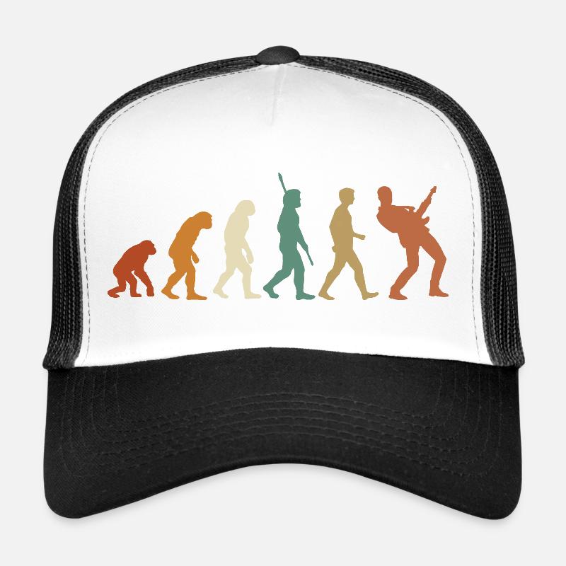 Evolution Music Rock Basse Guitare Casquette trucker 