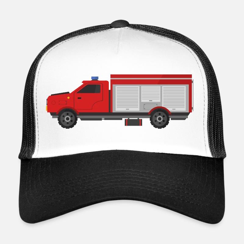 Camion de pompiers Casquette trucker 