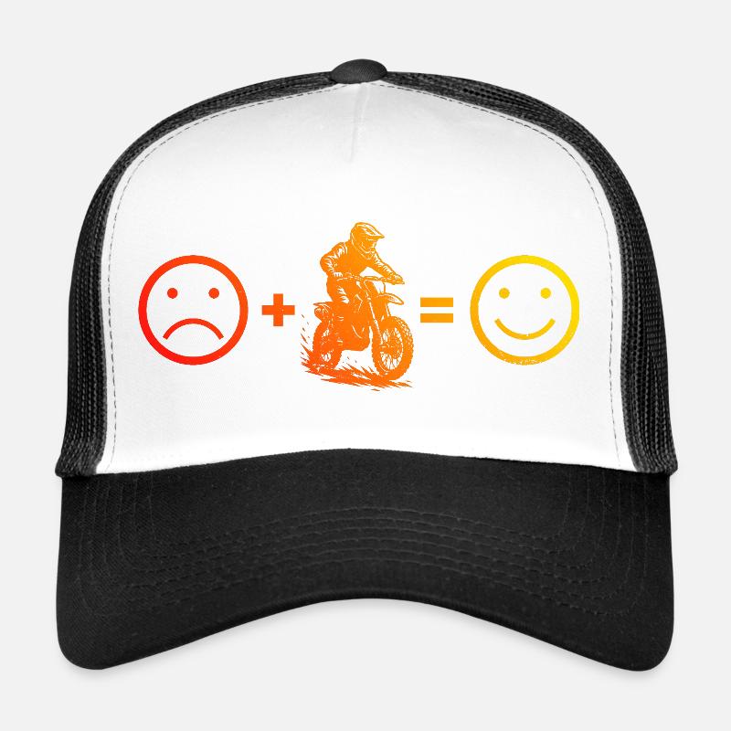 Purist motocross theme Trucker Cap