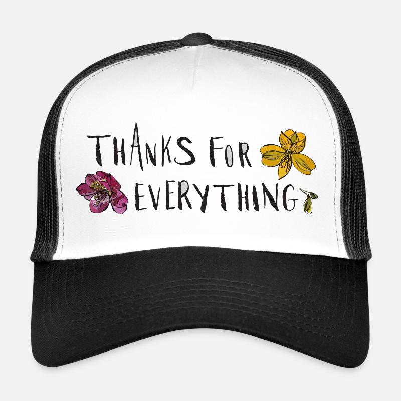 Merci pour tout Casquette trucker 
