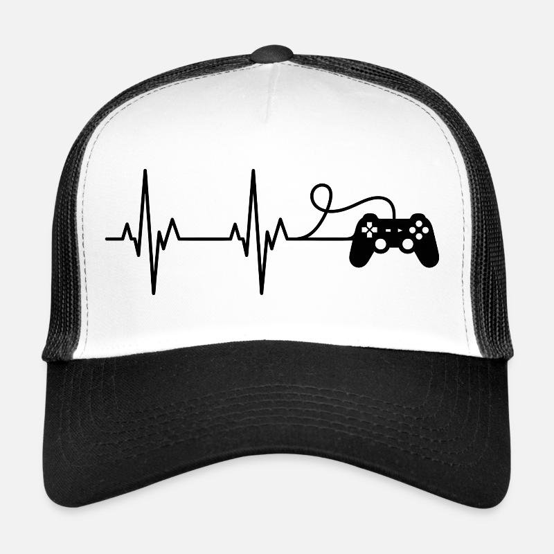 Herzschlag Gaming Controller Trucker Cap