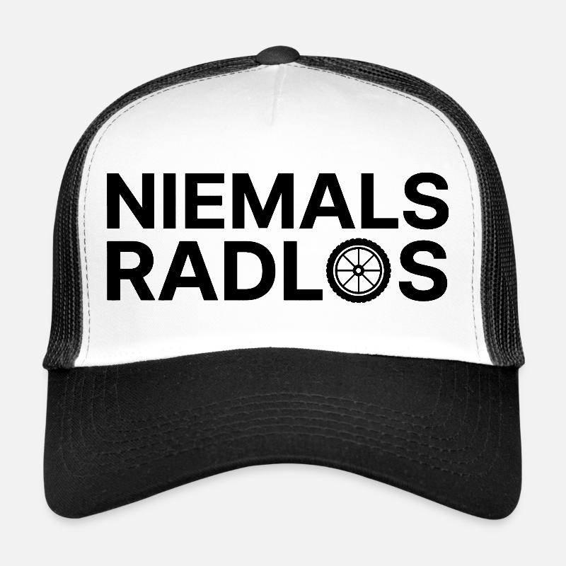 never bikeless Trucker Cap