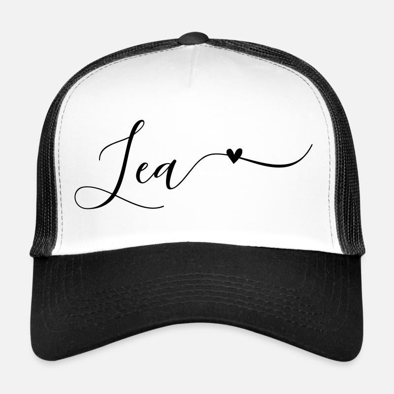 Lea Name First Name Decorative Trucker Cap