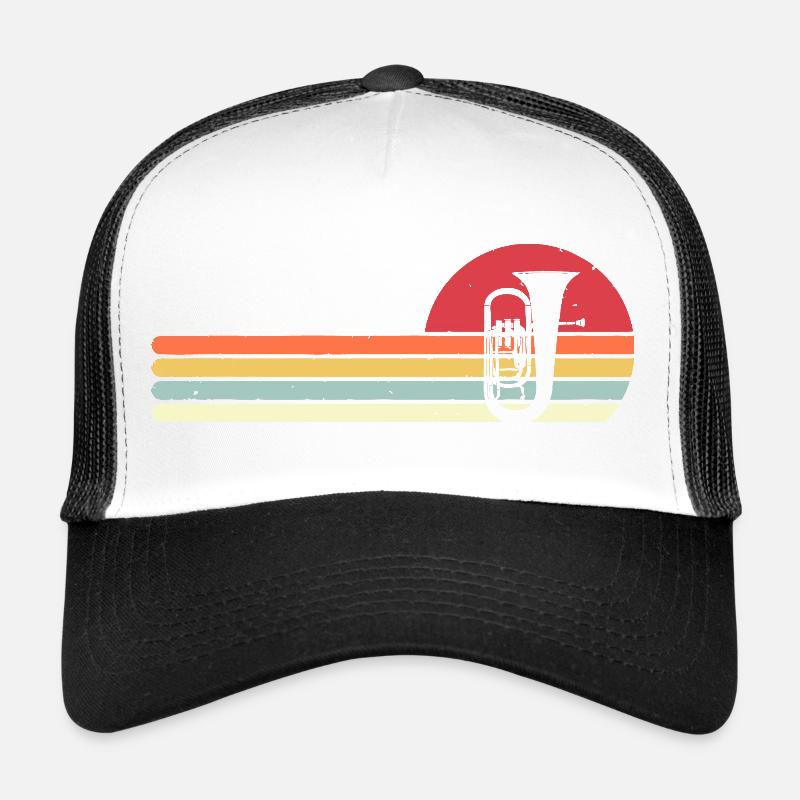 Rainbow Brass Sunset Trucker Cap
