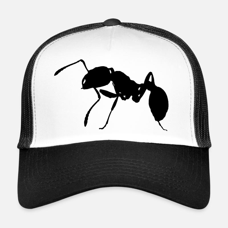 ants - Trucker Cap - white/black