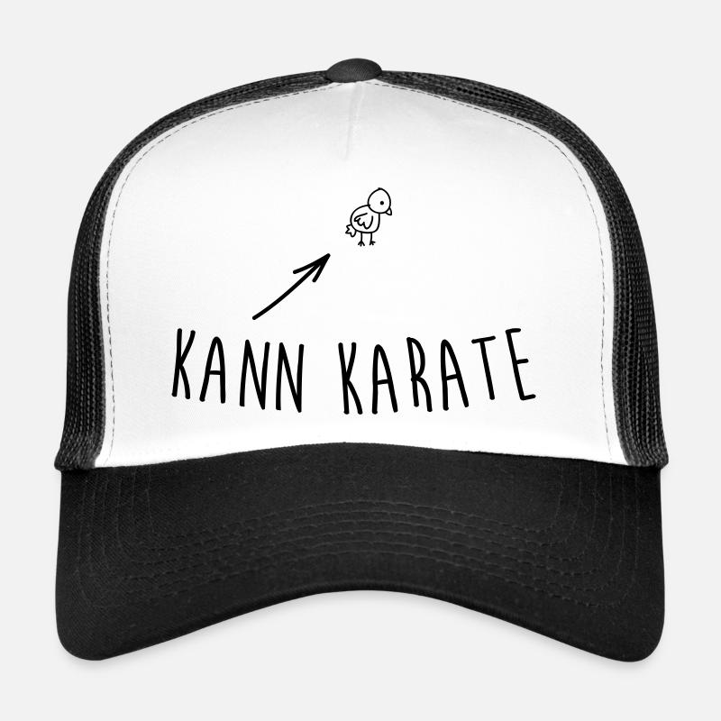 Little chicken can karate Trucker Cap