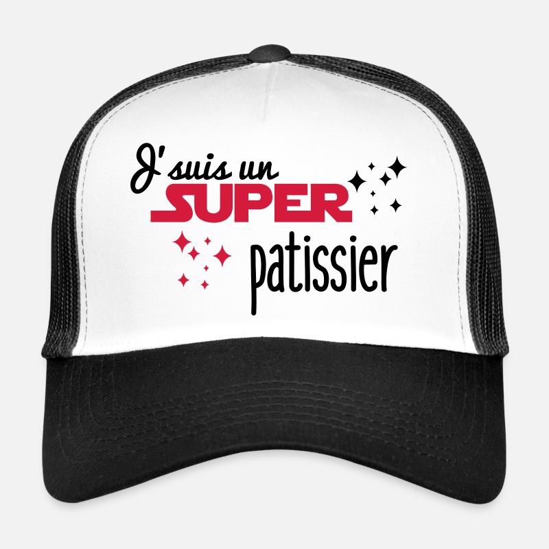 Ich bin ein großer Gebäck Trucker Cap