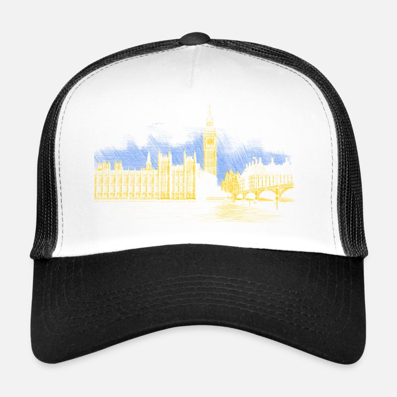 Big Ben - Trucker Cap - Weiß/Schwarz