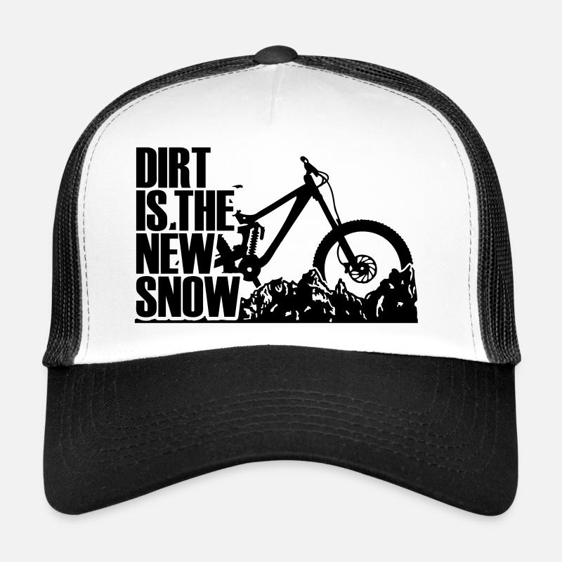alpen downhill - Trucker Cap - Weiß/Schwarz