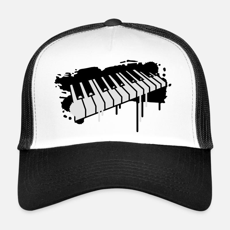 Klaviertasten Graffiti Trucker Cap
