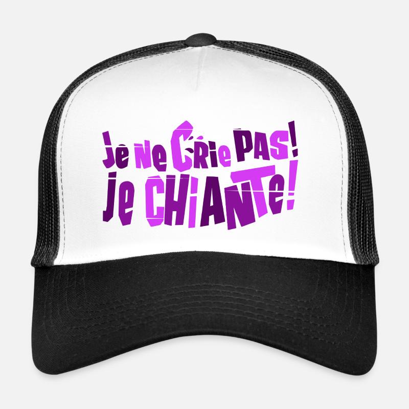 Je chiante Casquette trucker 