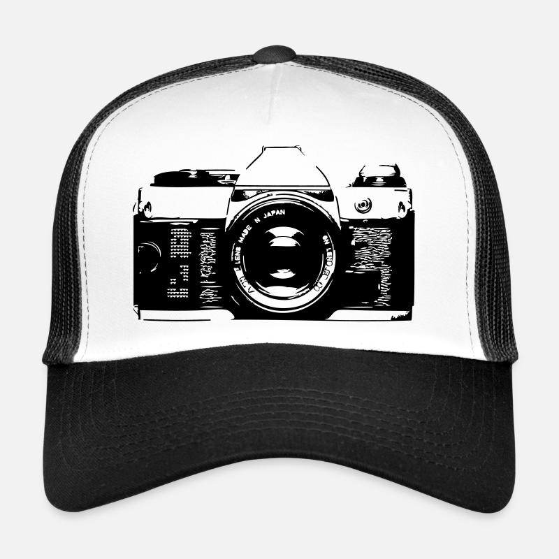Retro Kamera Trucker Cap