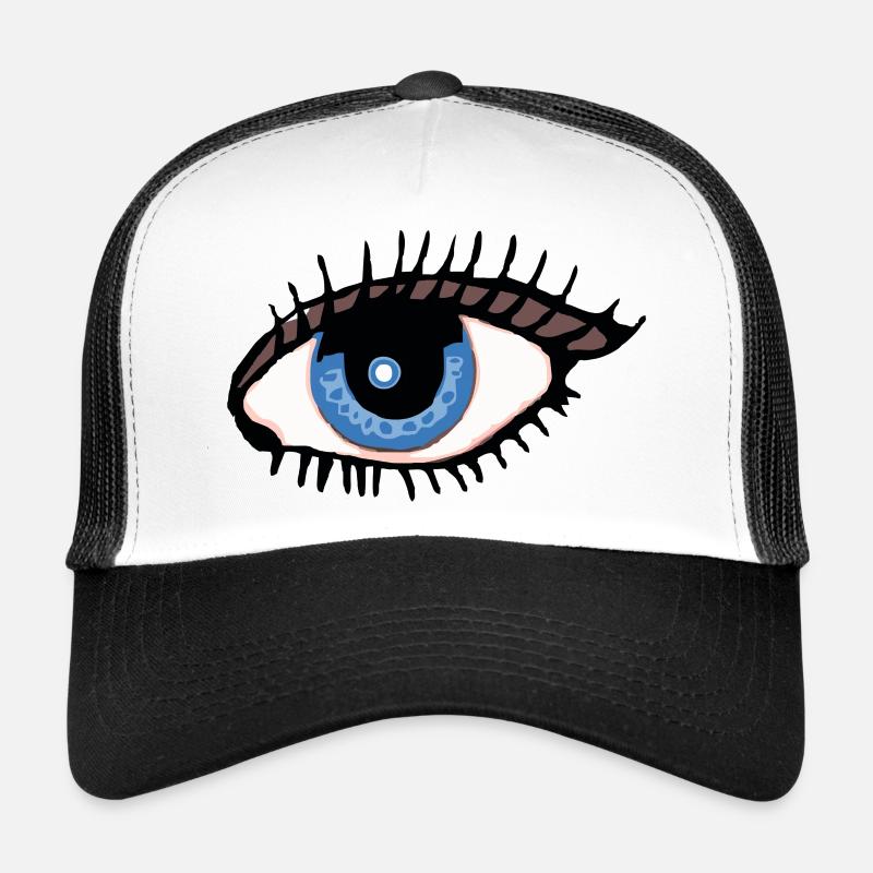 Eye - Eye - Sight - View Trucker Cap