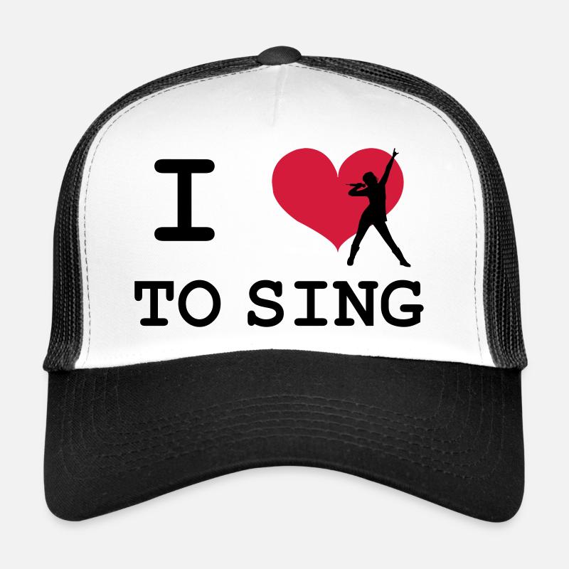 I Love To Sing Casquette trucker 