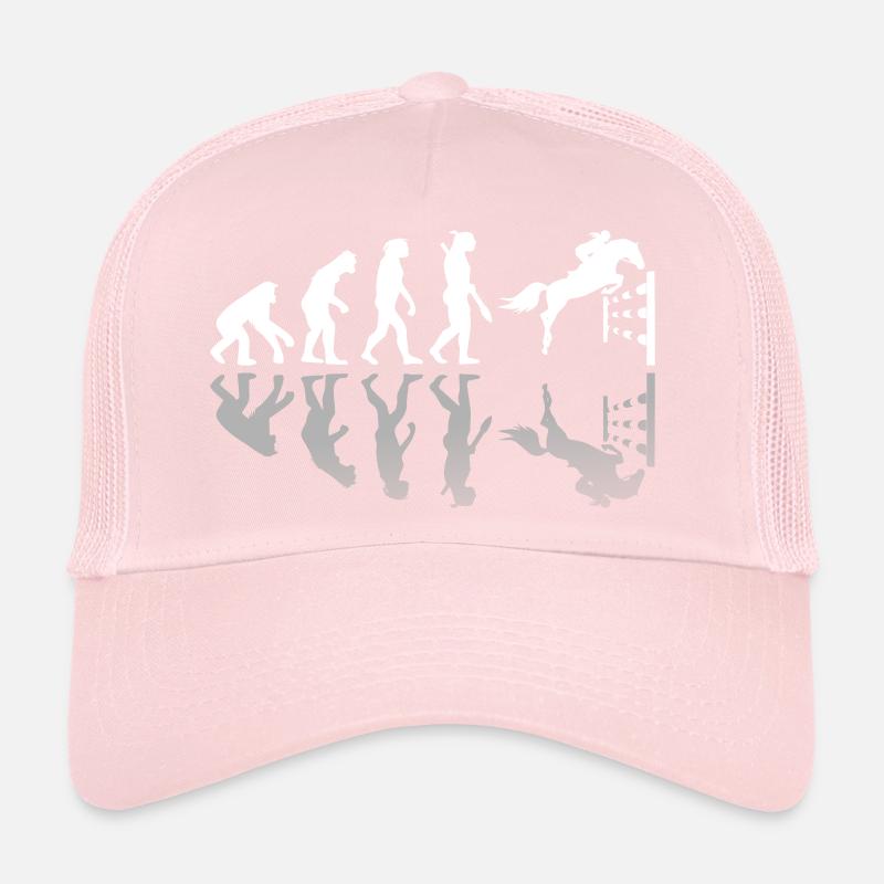 Evolution of a rider equitation gift Trucker Cap