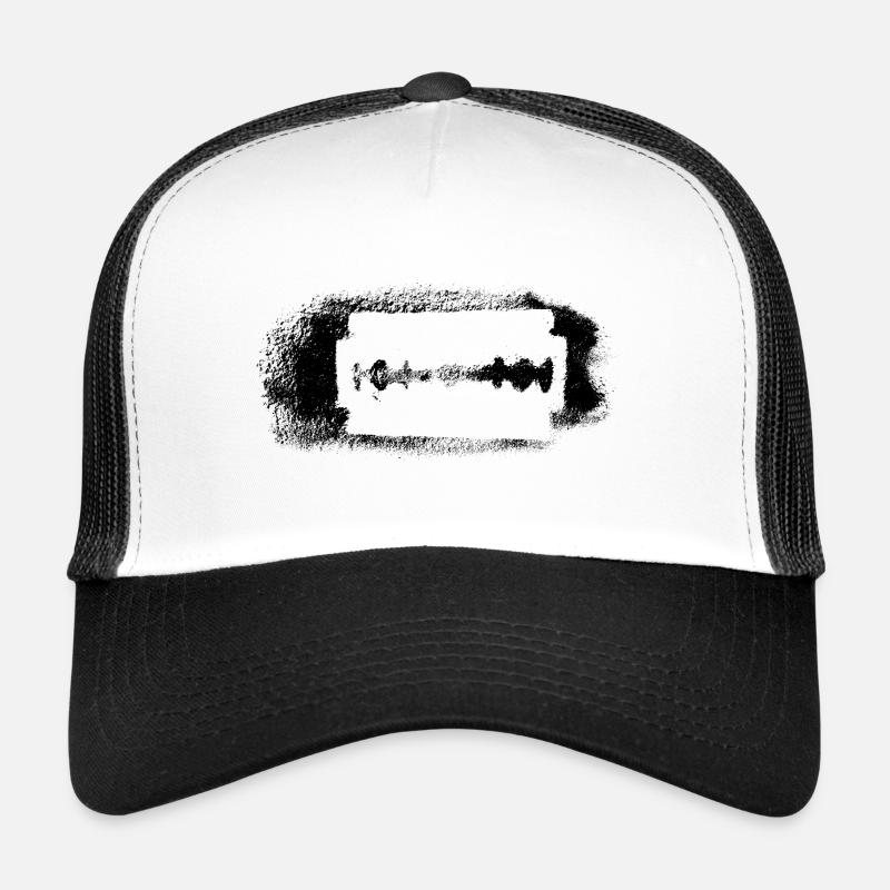 razor blade Trucker Cap