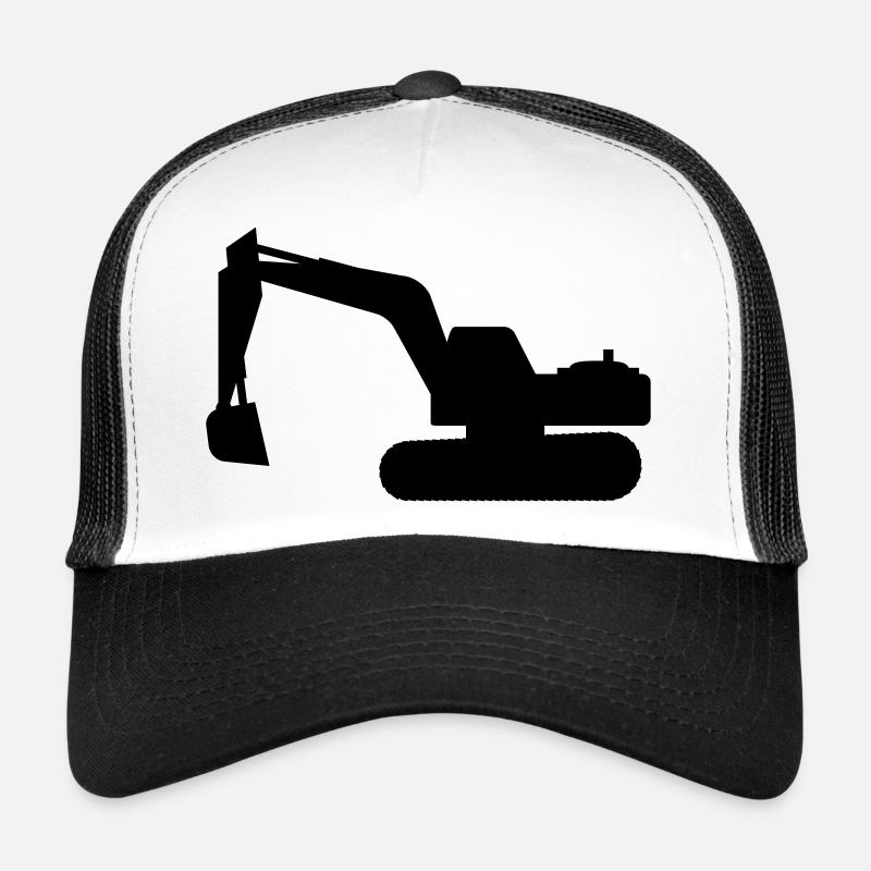 bagger sand arbeit beruf Trucker Cap