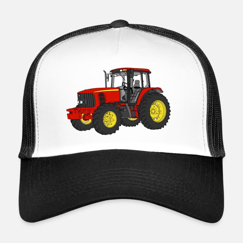 Traktor - Trucker Cap - Weiß/Schwarz