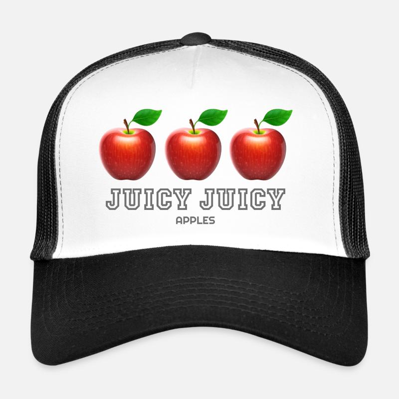 Red Apples, Apples, Juicy Apples, Fruit, Red Apple Trucker Cap