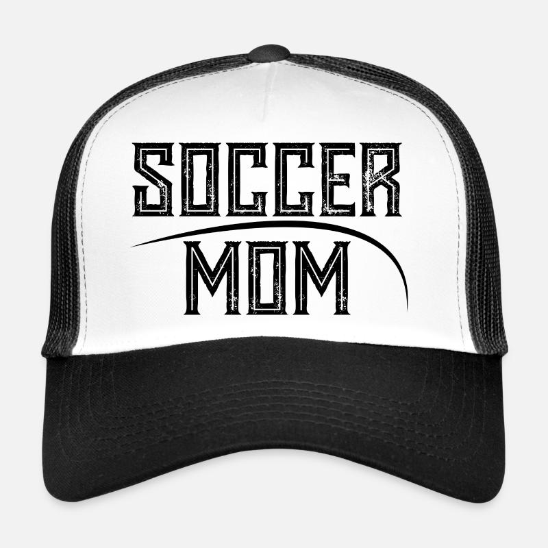 Soccer Mom - Casquette trucker  - blanc/noir