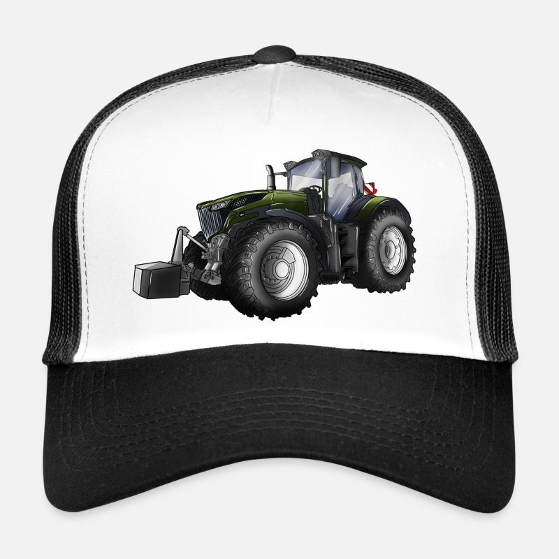 TRAKTOR - Trucker Cap - Weiß/Schwarz