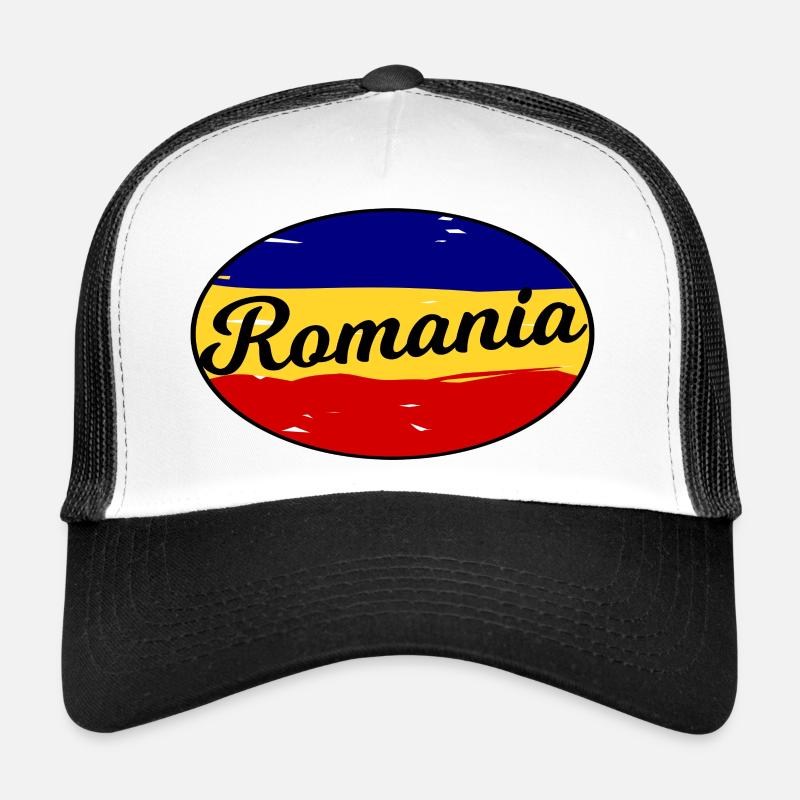 Les couleurs de la Roumanie Casquette trucker 