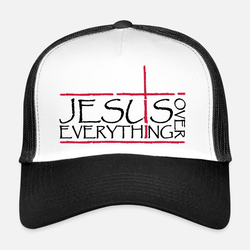 Jesus Over Everything Trucker Cap